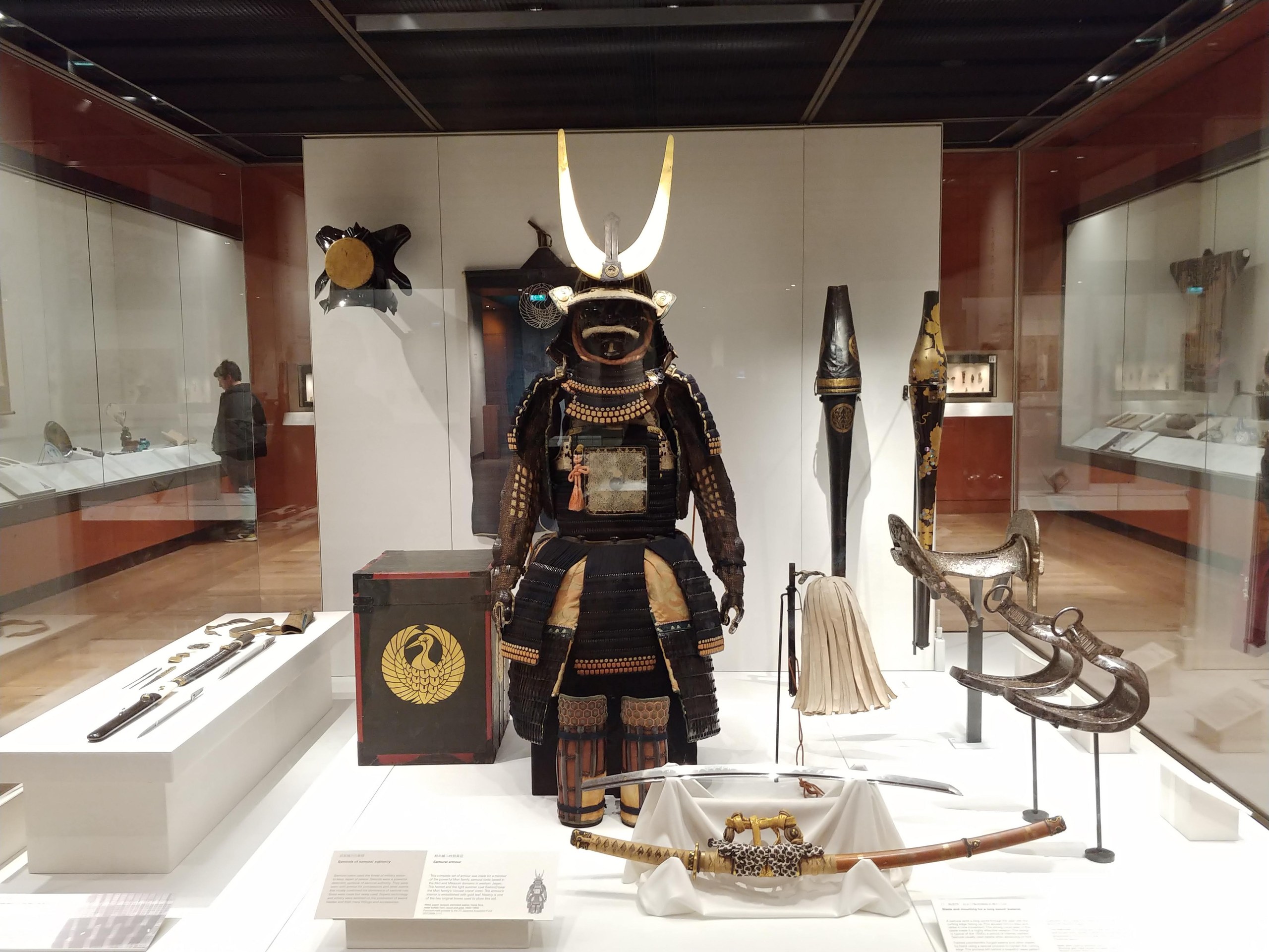 大英博物館の日本の甲冑