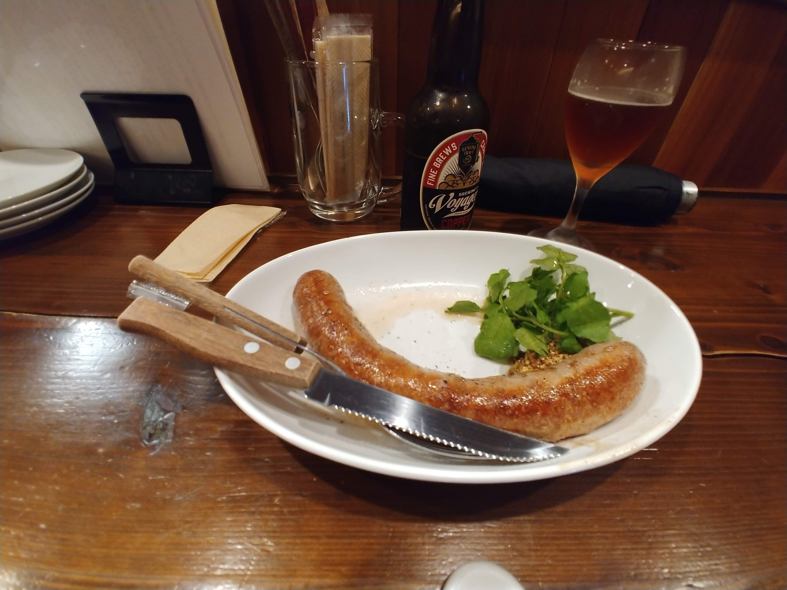 Brasserie Labのソーセージ
