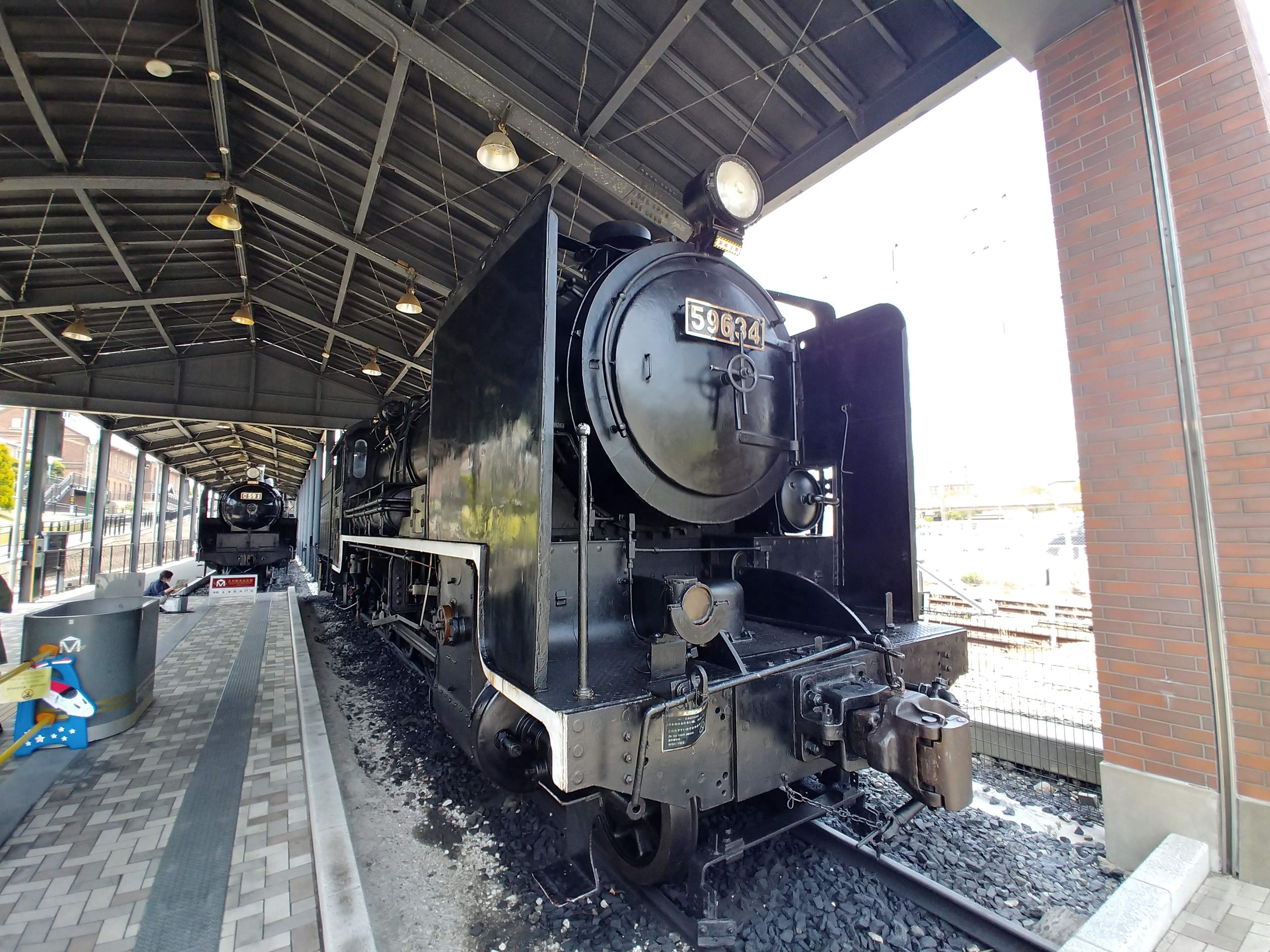 九州鉄道記念館の蒸気機関車