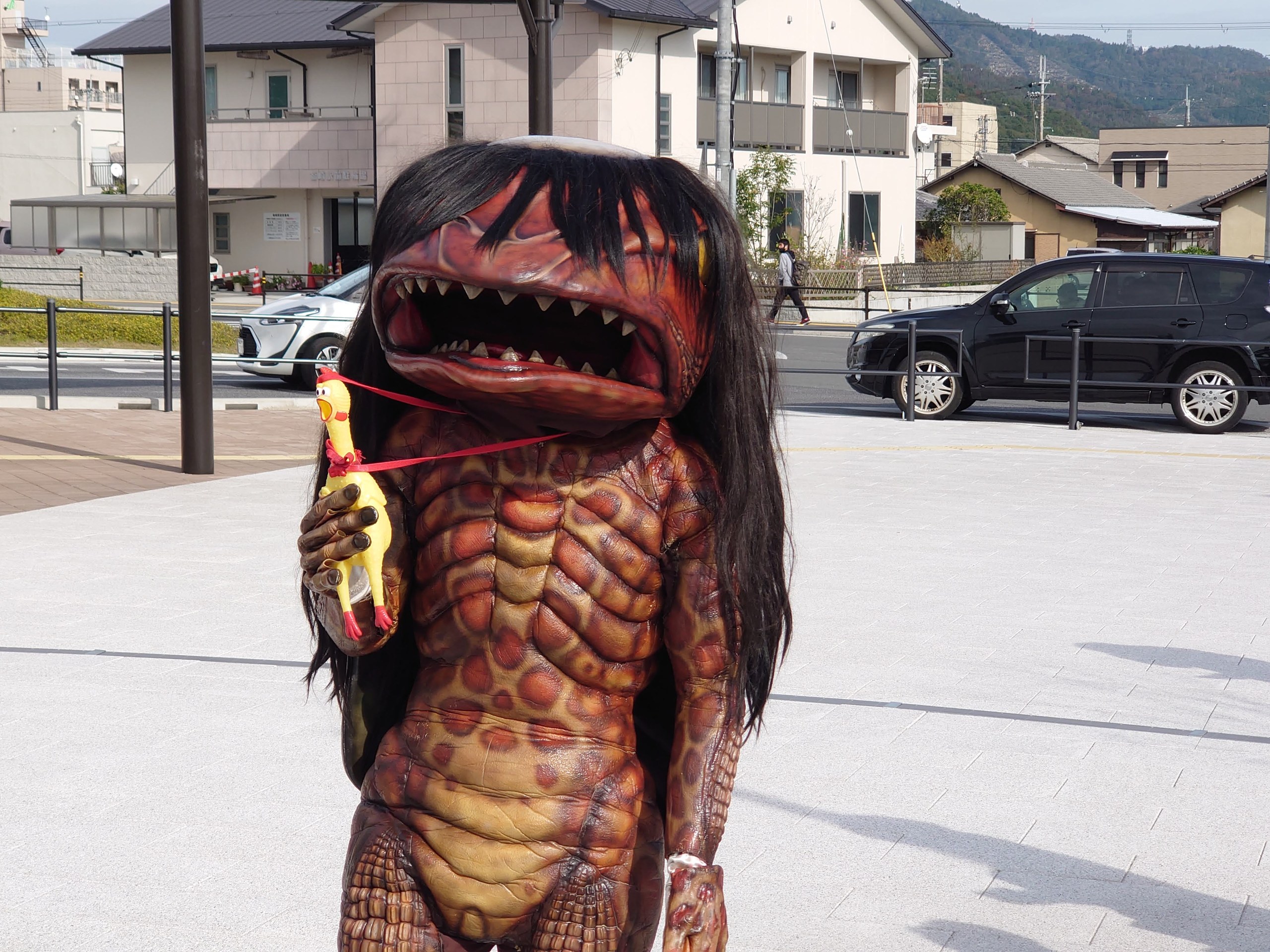 河童のガジロウの像