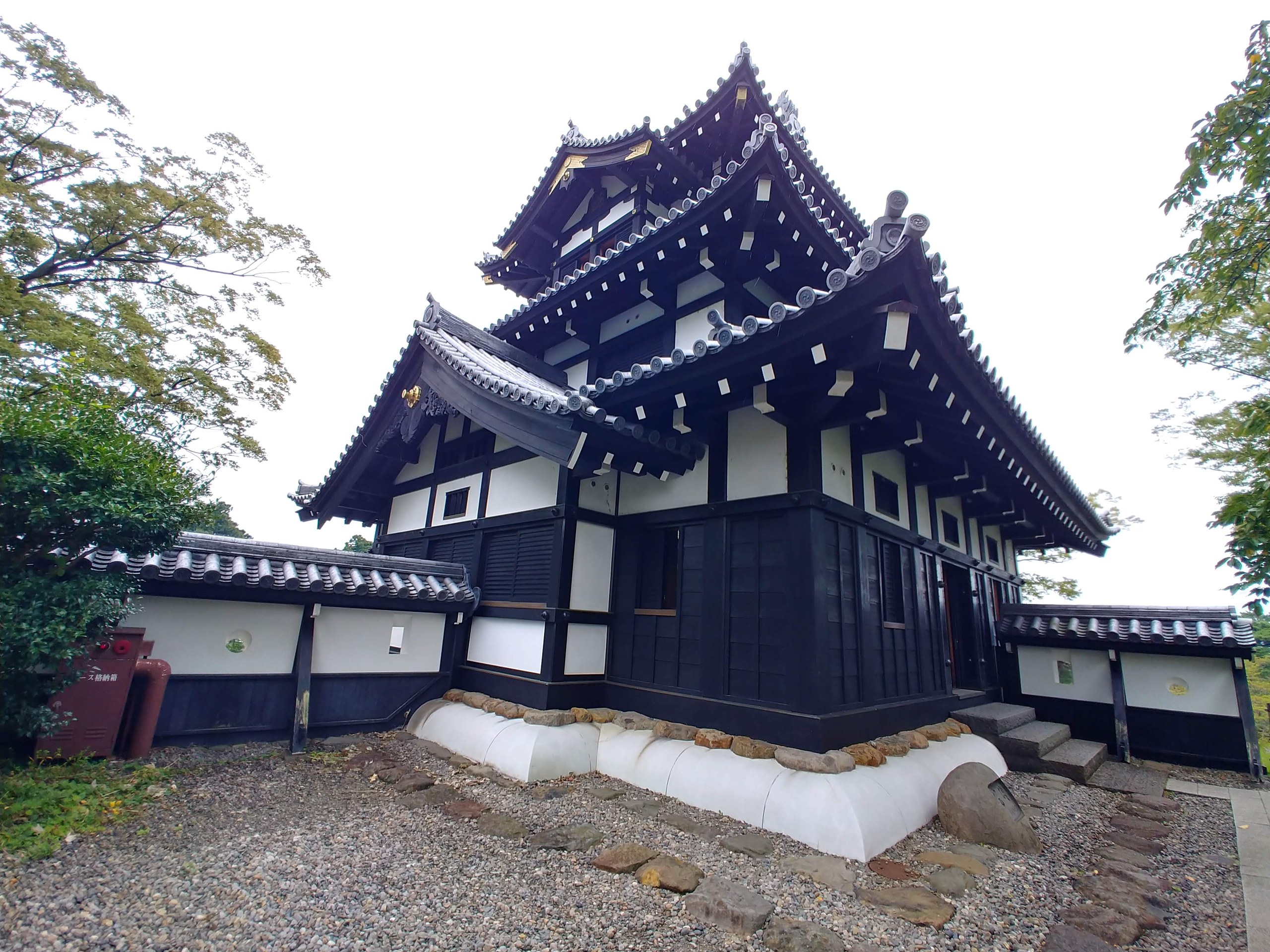 高田城の三重櫓