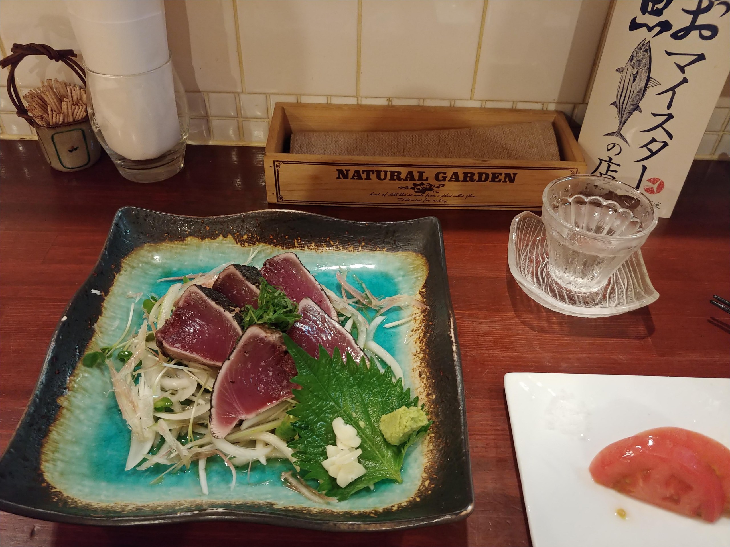 ひろめ市場のカツオのたたき