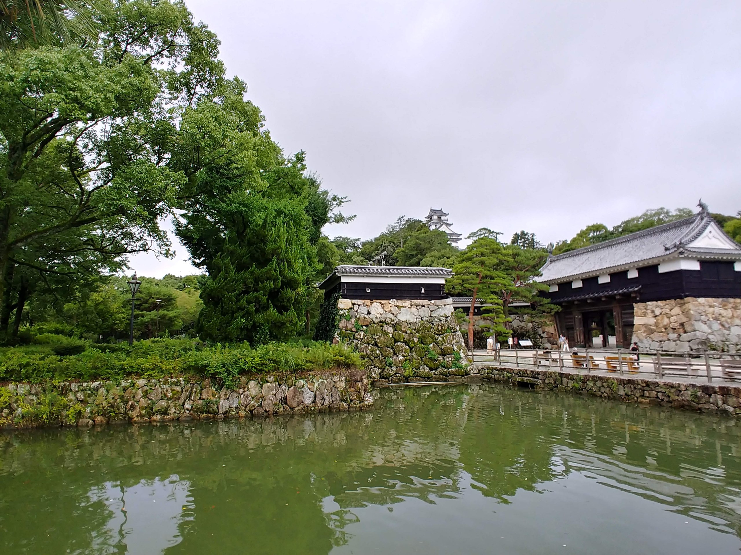 高知城のお堀