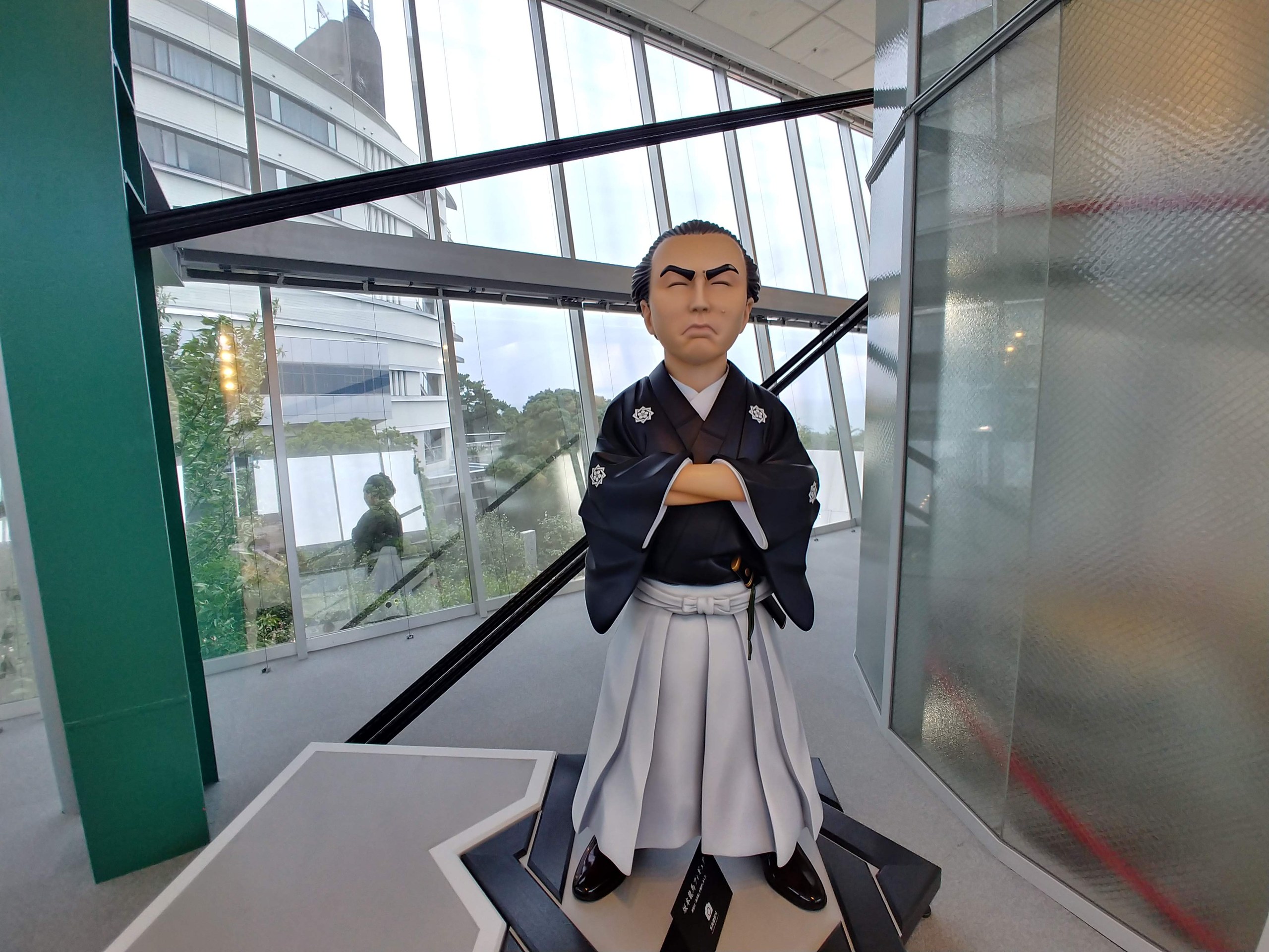 坂本龍馬記念館の館内の龍馬