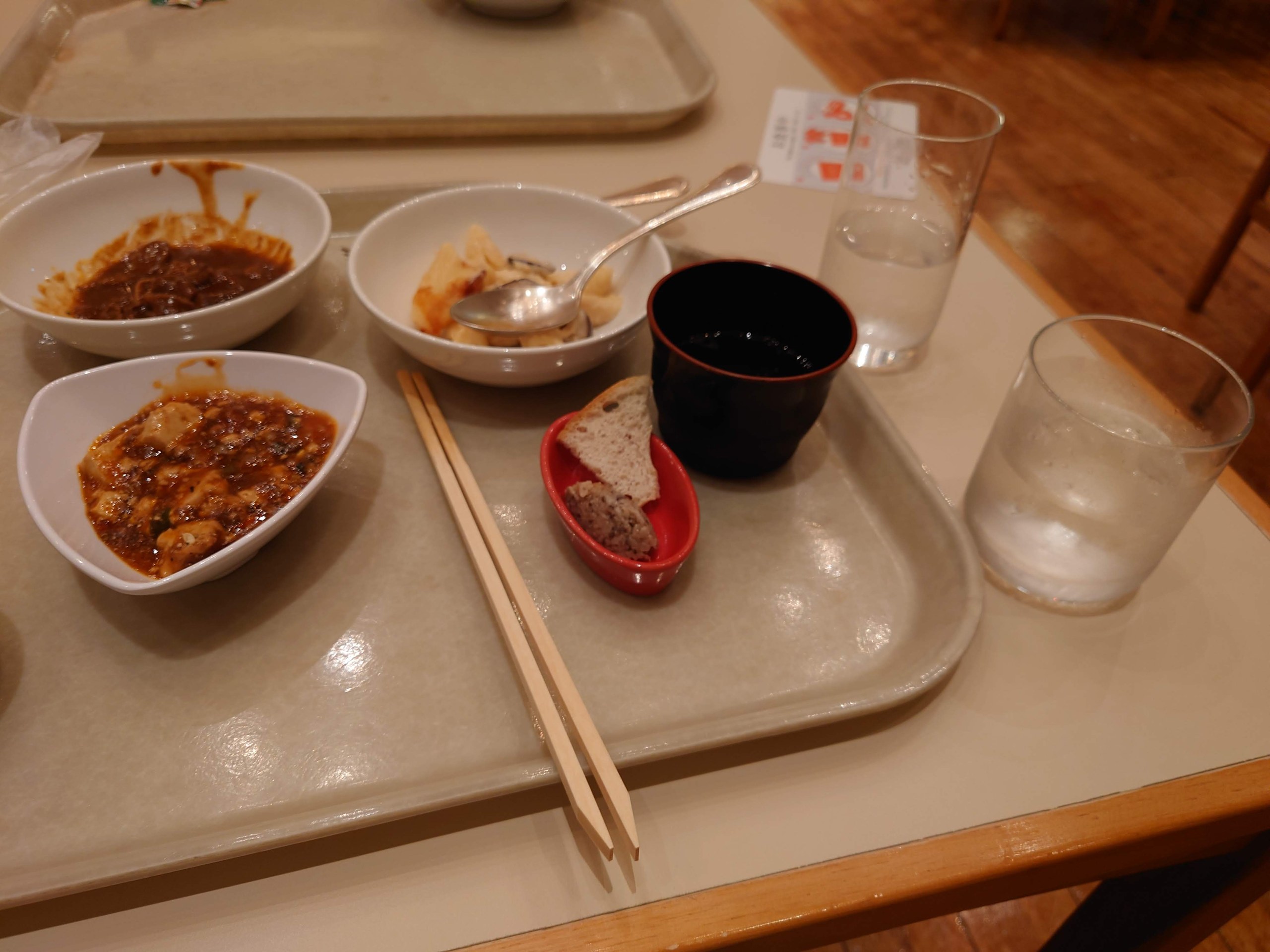ホテルの夕食