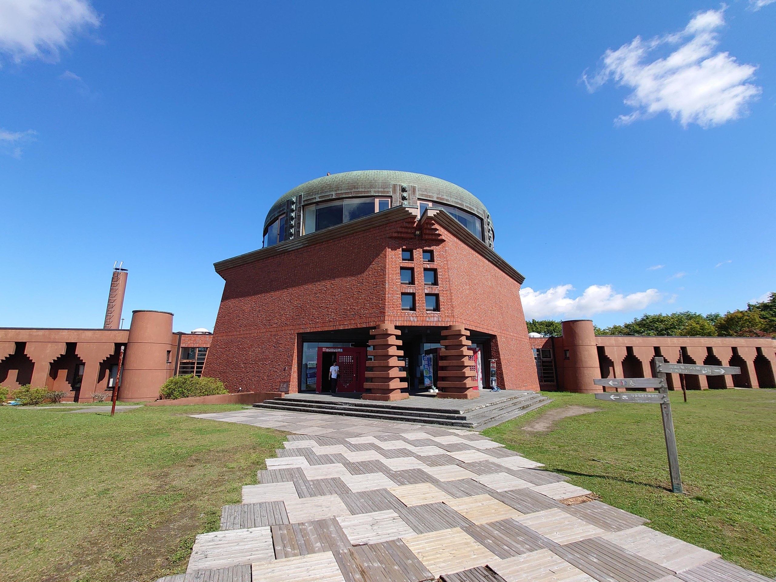 釧路市湿原展望台の建物