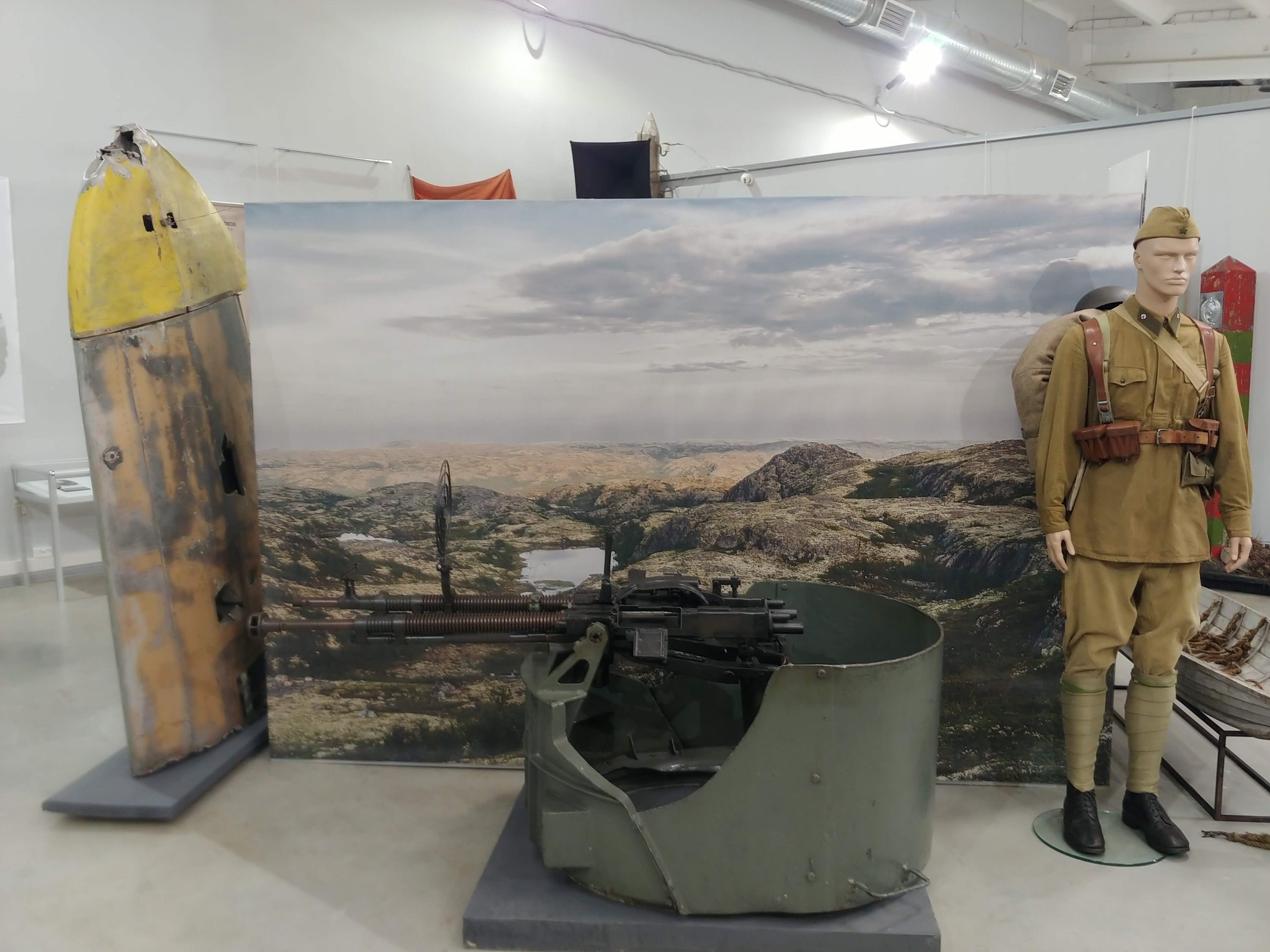 第二次世界大戦の展示