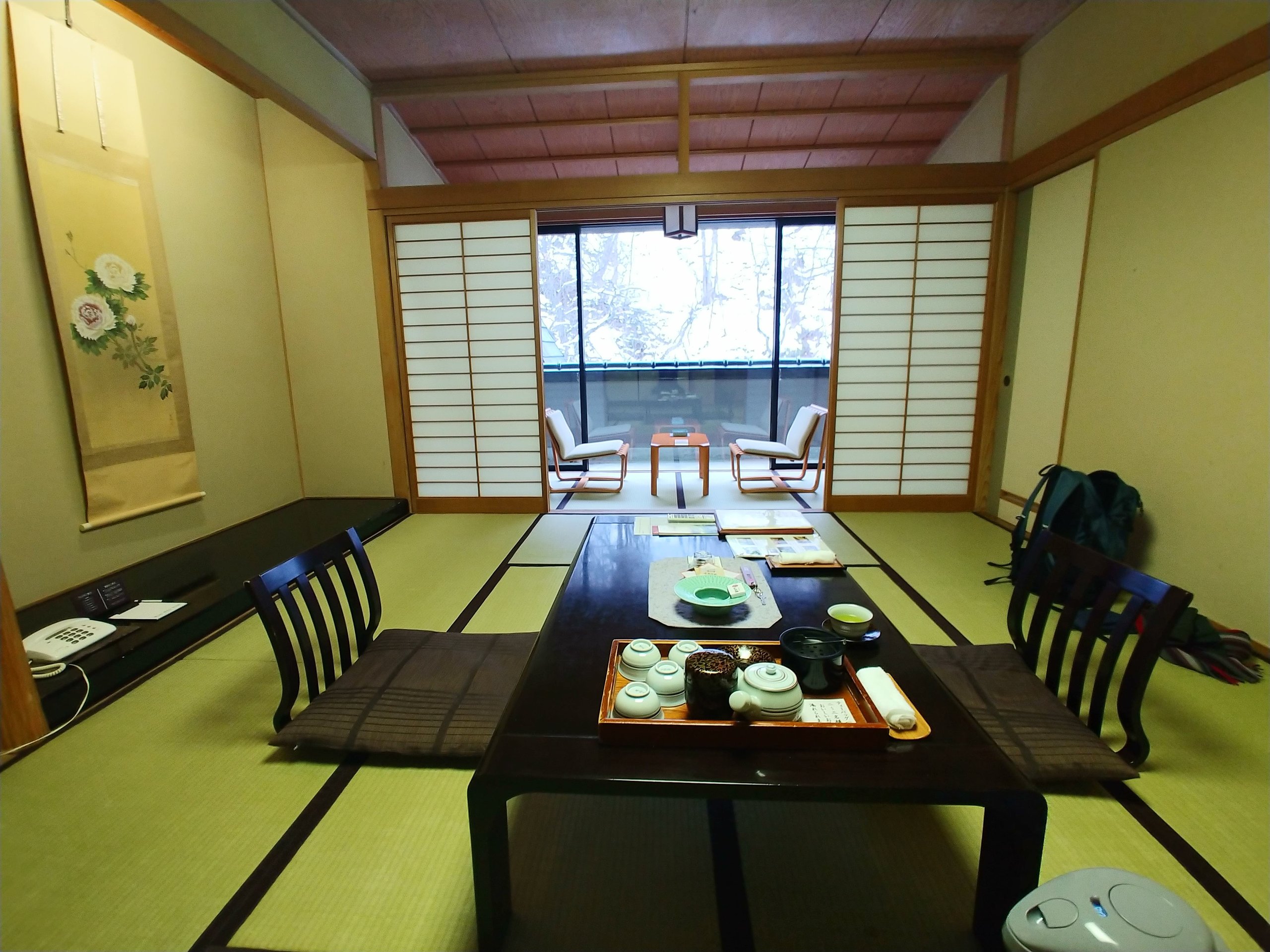 山水閣の和室