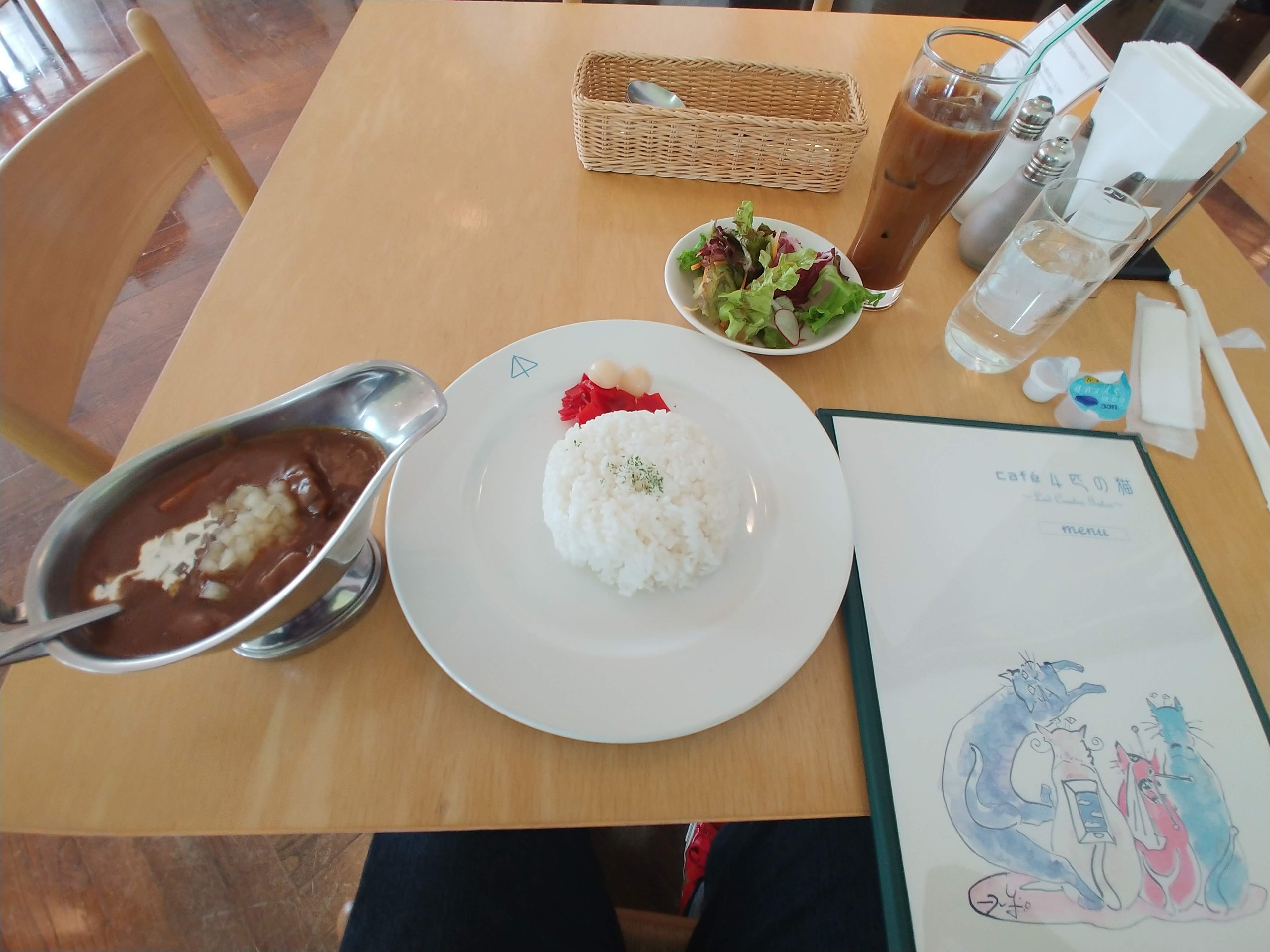 青森県立美術館のカフェのカレー