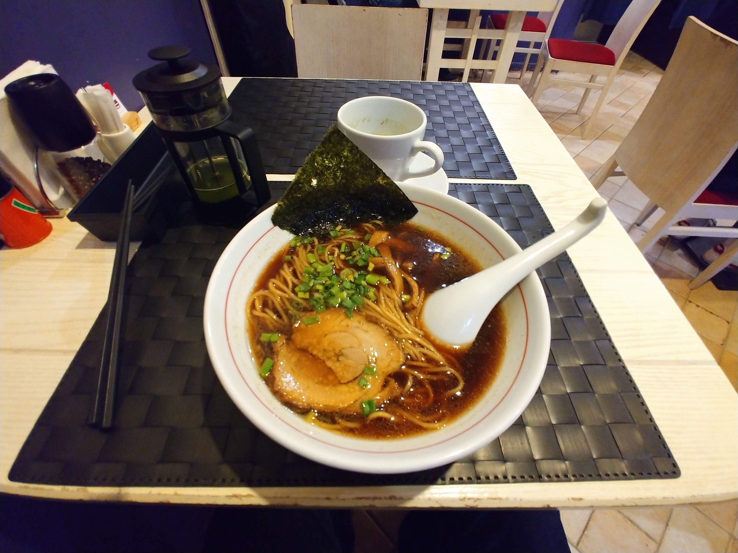 サンクトペテルブルクで食べたラーメン